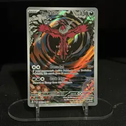 Pokemon TCG Yveltal Paradox Rift 205/182 Holo Illustration Rare - Image 1