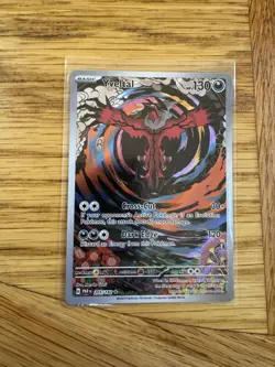 Pokemon TCG Yveltal Paradox Rift 205/182 Holo Illustration Rare - Image 1