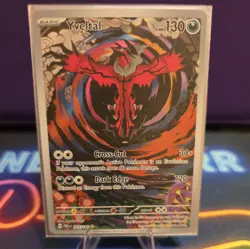 Pokemon TCG Yveltal Paradox Rift 205/182 Holo Illustration Rare - Image 1