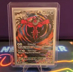 Pokemon TCG Yveltal Paradox Rift 205/182 Holo Illustration Rare - Image 3