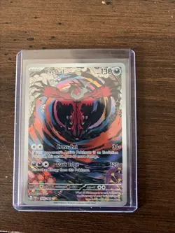 Pokemon TCG Yveltal Paradox Rift 205/182 Holo Illustration Rare - Image 1