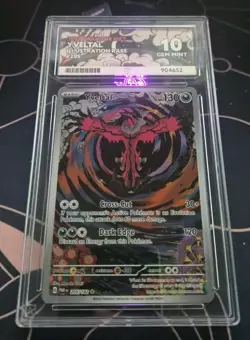 Yveltal 205/182 Paradox Rift Illustration Rare Pokemon TCG Card 🐦‍🔥ACE 10 - Image 1