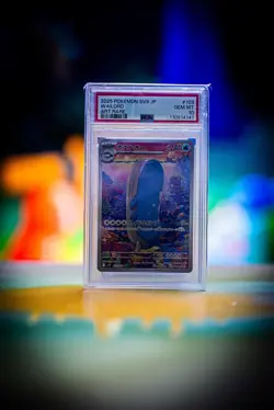 2025 POKEMON JPN SV9-BATTLE PARTNERS ART RARE #103 WAILORD PSA 10 - Image 1