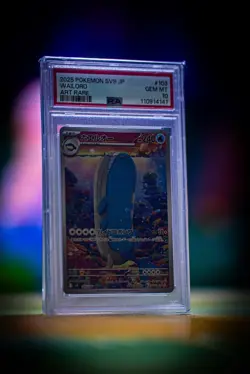 2025 POKEMON JPN SV9-BATTLE PARTNERS ART RARE #103 WAILORD PSA 10 - Image 2