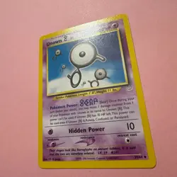 Unown B 39/64 LP Neo Revelation Vintage WOTC 2000 Pokemon Card TCG English - Image 3
