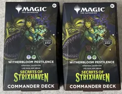 Magic The Gathering MTG Secrets of Strixhaven Commander Deck Witherbloom FAST🚚✅ - Image 1