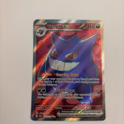 Pokemon TCG: Temporal Forces (193/162): Gengar EX Full Art Ultra Rare (NM) - Image 1