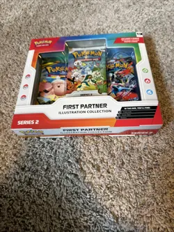 Pokemon TCG First Partner Illustration Collection Box Series 2 Sealed New - Image 1
