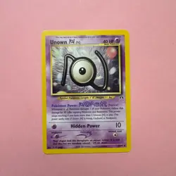 Unown N 50/75 NM Neo Discovery Vintage WOTC 2001 Pokemon Card TCG English - Image 1