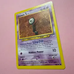 Unown L 86/105 NM Neo Destiny Pokemon Card WOTC Vintage English Unlimited 2000 - Image 5