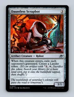 Dauntless Scrapbot Edge of Eternities Non-Foil MTG NM - Image 1