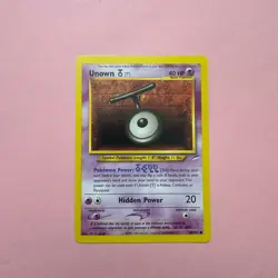 Unown T 88/105 NM Neo Destiny Pokemon Card Vintage WOTC English TCG 2000 - Image 1