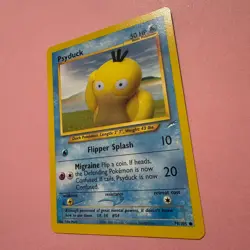 Psyduck 79/105 NM Neo Destiny Pokemon Card Yuka Morii Vintage WOTC English 2000 - Image 5