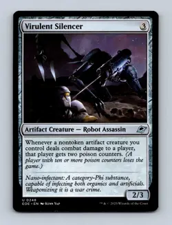 Virulent Silencer Edge of Eternities Non-Foil MTG NM - Image 1