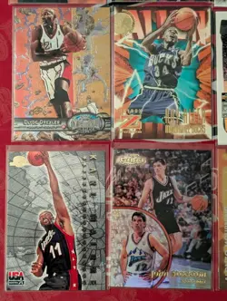 NBA Superstar 12 Card Premium Lot - 90s, 00s, Inserts, Michael Jordan, Rookies - Image 4