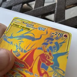 Pokemon TCG Reshiram Charizard GX Sun Moon SM247 Holo Promo Jumbo Card - Image 2