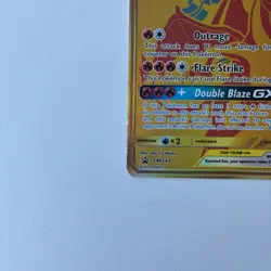 Pokemon TCG Reshiram Charizard GX Sun Moon SM247 Holo Promo Jumbo Card - Image 5