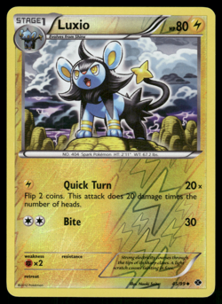 Pokemon TCG - Next Destinies - Luxio 45/99 Reverse Holo - P - Image 1