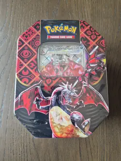 Pokemon Scarlet & Violet Paldean Fates Charizard EX Tin NEW SEALED - Image 1