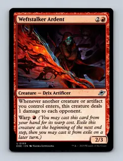 Weftstalker Ardent Edge of Eternities Non-Foil MTG NM - Image 1