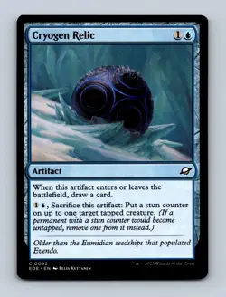 Cryogen Relic Edge of Eternities Non-Foil MTG NM - Image 1