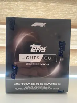 Topps F1 Lights Out Hobby Box 2026 - Brand New & Sealed ✅ - Image 1