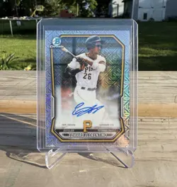 2026 Bowman Chrome Edward Florentino Mojo Auto Pirates - Image 1