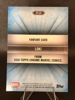 #FF-24 LOKI FANFARE - 2026 Topps Chrome Marvel Comics - Image 2