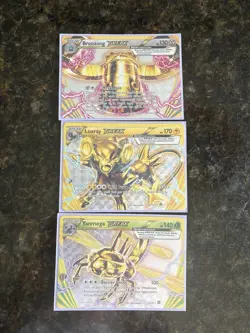 Pokemon TCG BREAK Lot - Luxray Yanmega Bronzong - XY Era Ultra Rares Holo - Image 1