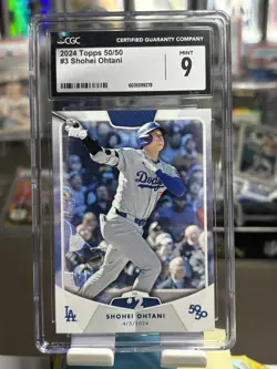 🔥 CGC 9 MT: 2024 Topps 50/50: Shohei Ohtani - Shohei Ohtani #3 ⚾🔥 - Image 1