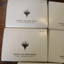 Theros Stargazing Secret Lair Complete Set Vol 1 -5 White Box Sealed MTG - Image 2