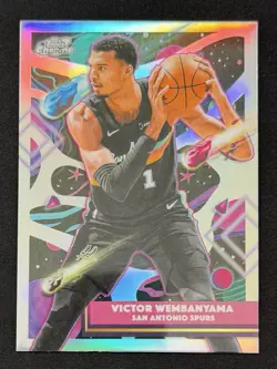 2025-26 Topps Cosmic Chrome - Victor Wembanyama #149 Refractor - Image 1