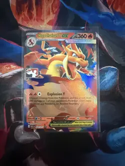 Mega Charizard Y EX Play Stamp Series 9! Pokemon TCG Promo Card - Image 1