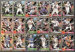 Patrick Mahomes II / Caleb Williams 2025 Topps Cosmic Chrome 18 Card QB Lot - Image 1