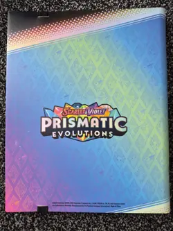 Pokemon TCG Prismatic 9 Pocket Binder Brand New - Image 2