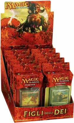 Magic the Gathering Figli degli Dei Intro Pack Contiene 2 Buste in Italiano - Image 1