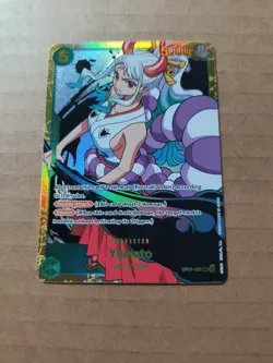 Yamato OP01-121 SEC - One Piece TCG - Near-Mint NM English Foil Secret Rare - Image 1