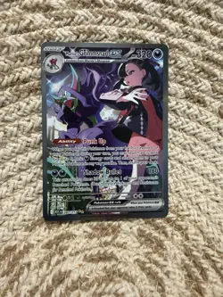 Pokemon Marnie's Grimmsnarl EX Full Art Rare Holo Dark Card 320 HP 287/217 - Image 1