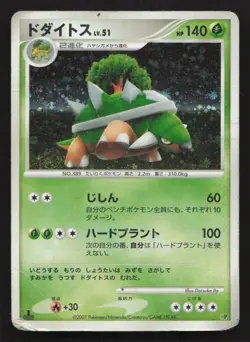 Torterra Entry Pack '08 DMG Japanese Pokemon Card TCG - Image 1