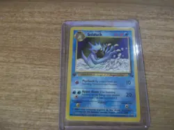 Pokemon Card GOLDUCK 1st Edition TCG Fossil Super Rare Non Holo 51/62 MP - Image 1