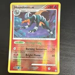 Pokemon TCG Legends Awakened Houndoom Card 57/146 Reverse Holo - Image 1