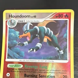Pokemon TCG Legends Awakened Houndoom Card 57/146 Reverse Holo - Image 2