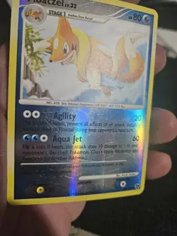 Floatzel 37/106 Reverse Holo Great Encounters Pokemon Card - Image 3