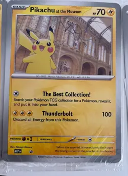 Pikachu at the Museum Jumbo Promo Card x30 Bundle Pokemon UK Exclusive - Image 1