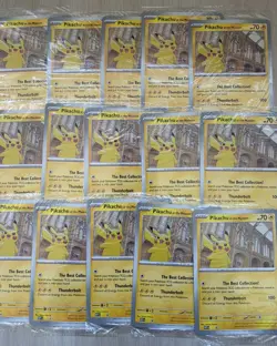Pikachu at the Museum Jumbo Promo Card x30 Bundle Pokemon UK Exclusive - Image 3