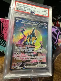 2024 POKEMON TEF EN-TEMPORAL FORCES 206 IRON CROWN EX SIR PSA 10 - Image 2
