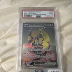 PSA 9 Iron Crown ex 206/162 SV05 Temporal Forces Special Illustration Rare Holo - Image 1