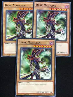 YUGIOH DARK MAGICIAN SDMY-EN010 1ST COMMON X3 (NM) - Image 1