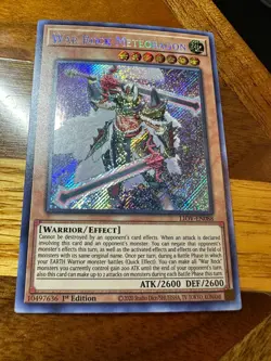 War Rock Meteoragon LIOV-EN088 1st Edition Secret Rare LP + BONUS - Image 1