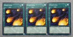 Hinotama LOB-EN056 (x3) Common Unlimited Edition NM - Image 1